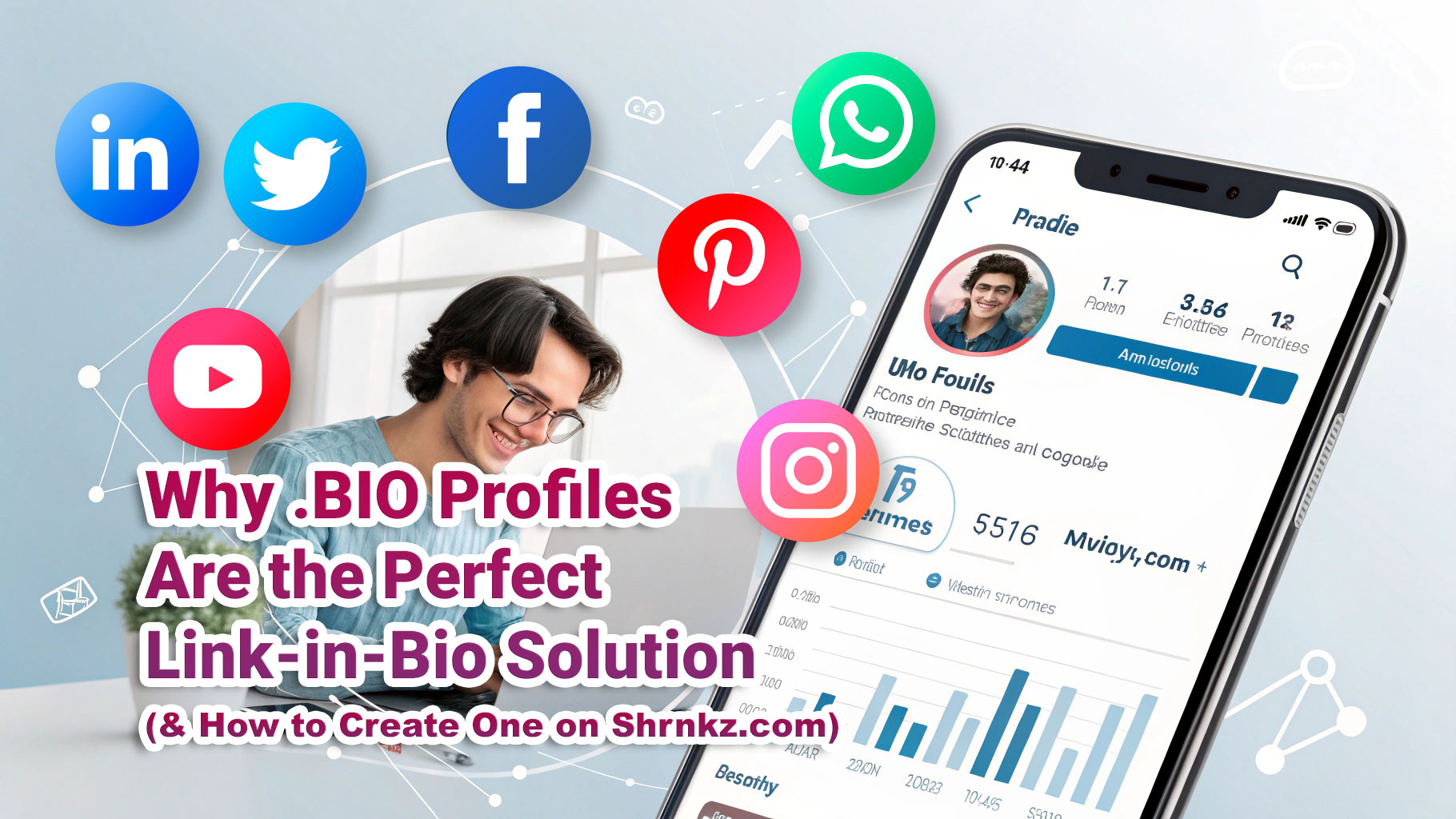 Why .BIO Profiles Are the Perfect Link-in-Bio Solution (and How to Create One on Shrnkz.com)